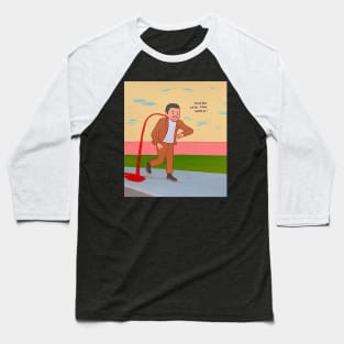 Extremely Dark Comics Baseball T-Shirt